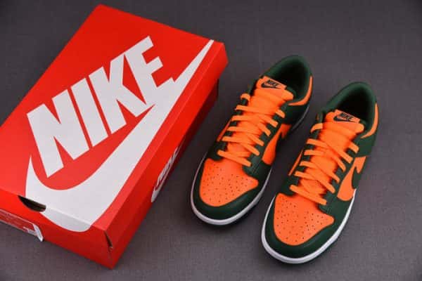 Nike Dunk Low Miami Hurricanes Dd1391-300