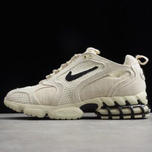 Stussy X Air Zoom Spiridon Caged "Fossil" Cq5486-200