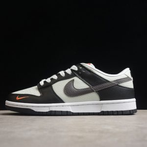 Nike Dunk Low Black Grey Orange Fn7808-001