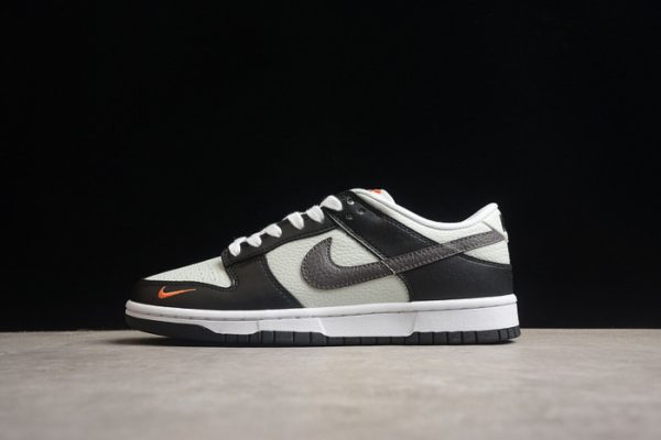 Nike Dunk Low Black Grey Orange Fn7808-001