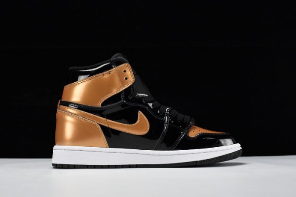 Air Jordan 1 Retro High Glod Toe Equality Mens Aq7474-001