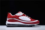 Nike Mens Air Max 98 ¡°Gym Red¡± White/Black-Gym Ah6799-101