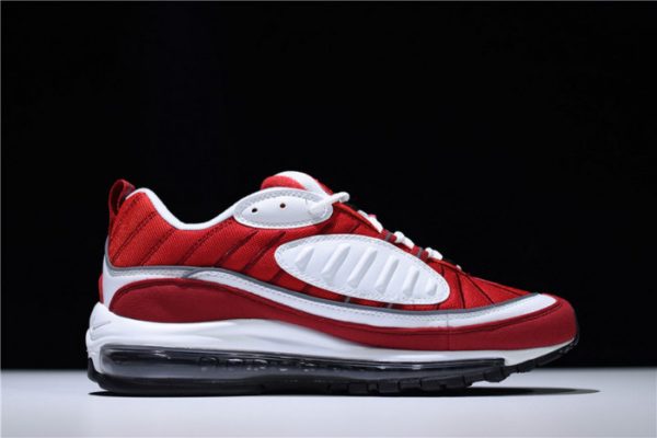 Nike Mens Air Max 98 ¡°Gym Red¡± White/Black-Gym Ah6799-101