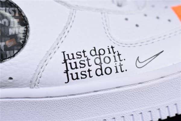 Nike Air Force 1 07 Just Do It Pack White Ar7719-100