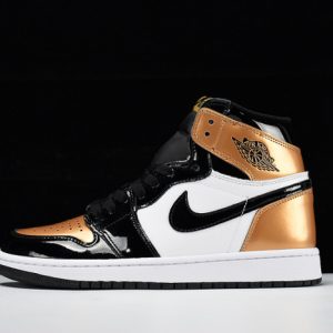 Air Jordan 1 Retro High Glod Toe Equality Mens Aq7474-001