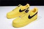 S*P*E X The N0*H F**E X Nike Air Force 1 Yellow Ar3066-400