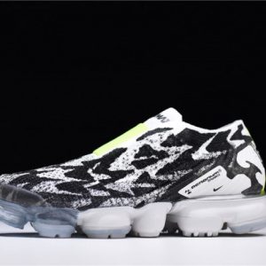 Nike Mens Air Vapormax Flyknit Moc 2 Acronym White Aq0996-001