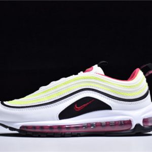 Nike Air Max 97 White Rush Pink Black Volt Cj9978-100
