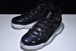 Jordan 11 Retro Bp "72-10" Black 378037-002