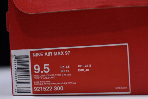 Nike Air Max 97 Gs "Rainforest" 921522-300