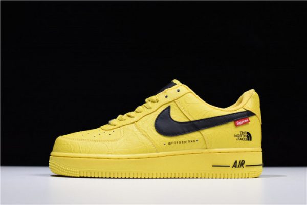 S*P*E X The N0*H F**E X Nike Air Force 1 Yellow Ar3066-400