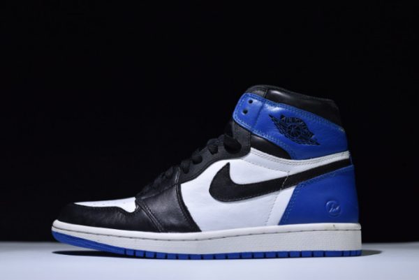 Air Jordan 1 Retro ¡°Fragment¡± Black/Sport Royal-White Mens 716371-040