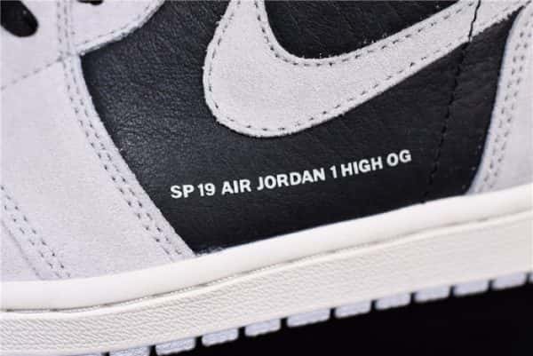 Air Jordan 1 Neutral Grey Hyper Crimson 555088-018