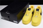 S*P*E X The N0*H F**E X Nike Air Force 1 Yellow Ar3066-400