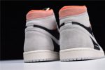 Air Jordan 1 Neutral Grey Hyper Crimson 555088-018