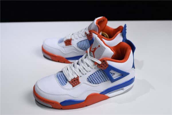 Air Jordan 4 White/Bright Crimson-Royal Blue 308497-171