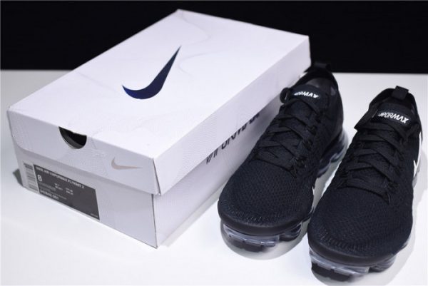 Nike Air Vapormax Flyknit 2.0 Running Sneakers Black/Grey 942842-001