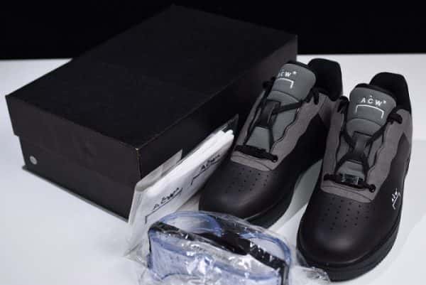 A-Cold-Wall* X Nike Air Force 1 Low ''White/Light Grey-Black'' Bq6924-001