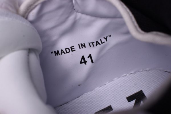 OFW 3.0 Low Sneaker (Black & White) OMIA065S188000161001