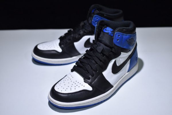 Air Jordan 1 Retro ¡°Fragment¡± Black/Sport Royal-White Mens 716371-040