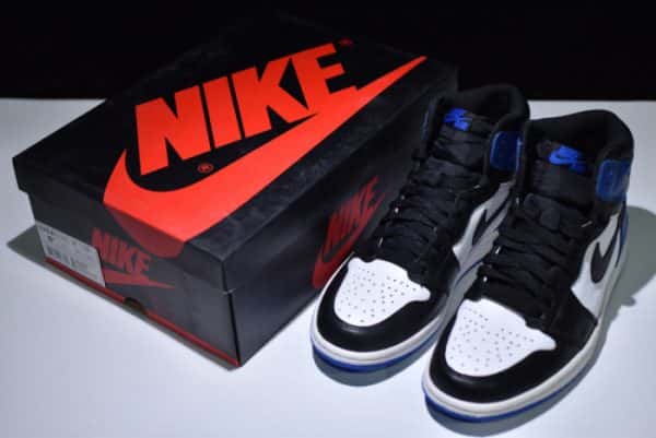 Air Jordan 1 Retro ¡°Fragment¡± Black/Sport Royal-White Mens 716371-040