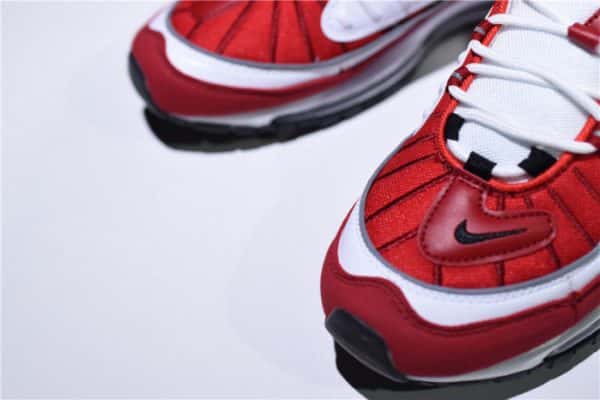 Nike Mens Air Max 98 ¡°Gym Red¡± White/Black-Gym Ah6799-101