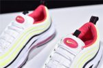 Nike Air Max 97 White Rush Pink Black Volt Cj9978-100
