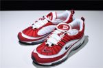 Nike Mens Air Max 98 ¡°Gym Red¡± White/Black-Gym Ah6799-101