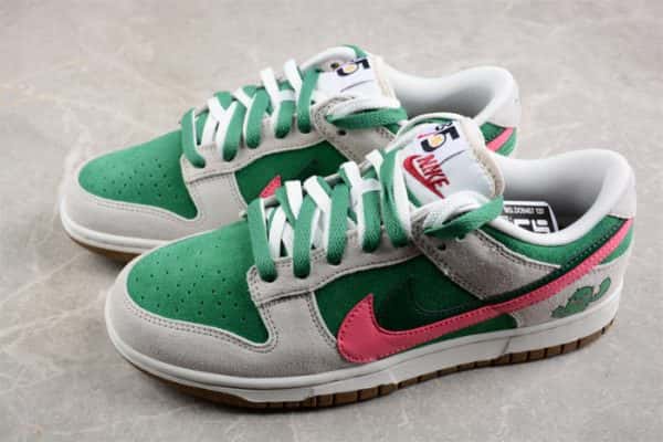 Nike Sb Dunk Low 85 Grey Green Pink Do9457-137