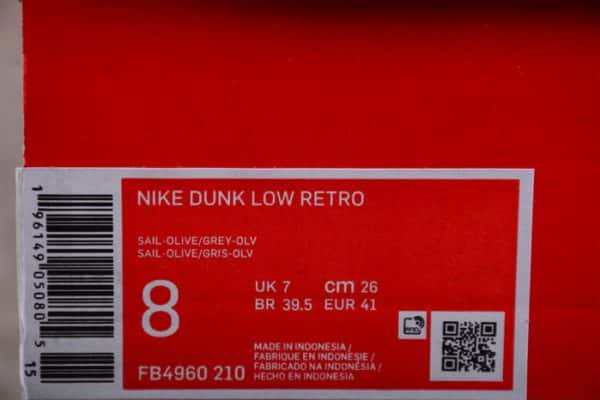 Nike Dunk Low Vintage Green Dq8580-100