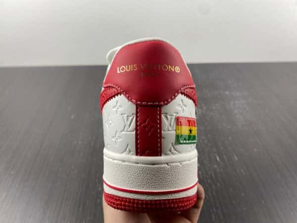 Nike Low Air Force 1 X White Red