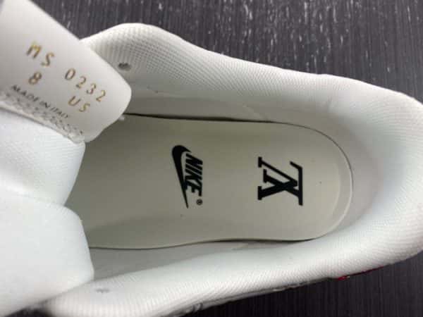 Nike Low Air Force 1 X White Red