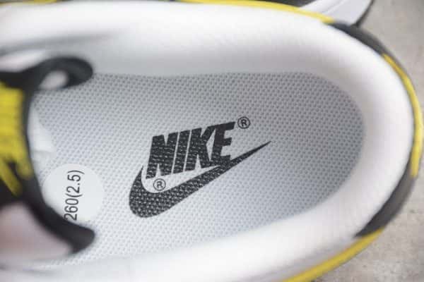 Nike Dunk Low Black Yellow White Fq2431-001