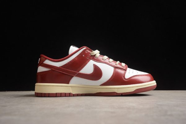 Nike Dunk Low Prm Vintage Team Red Fj4555-100