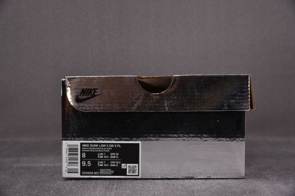 Ofw X Nike Sb Dunk Low Orange Perple White Shoes Ct0856-801