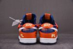 Ofw X Nike Sb Dunk Low Orange Perple White Shoes Ct0856-801