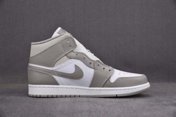 Air Jordan 1 Mid ''Light Bone'' 554724-082