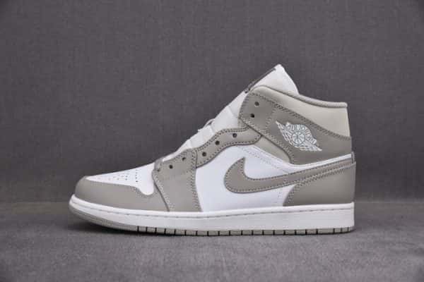 Air Jordan 1 Mid ''Light Bone'' 554724-082