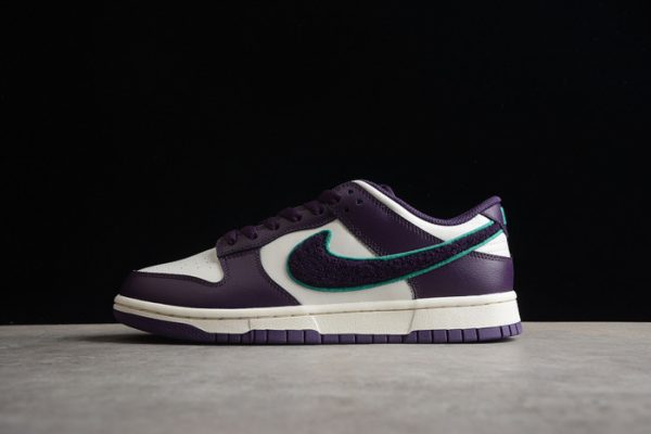Nike Dunk Low Chenille Grand Purple Dq7683-100