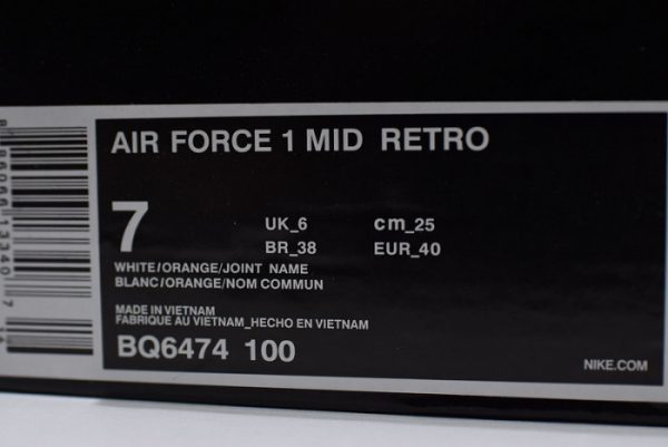 Nike Air Force 1 Mid ¡°Just Do It¡± Bq6474-100