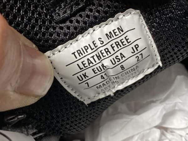 Triples Trainer Sneakers Letters 2000015