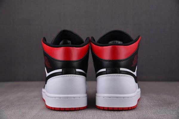 Air Jordan 1 Mid Gym Red Black Toe Dq8426-106