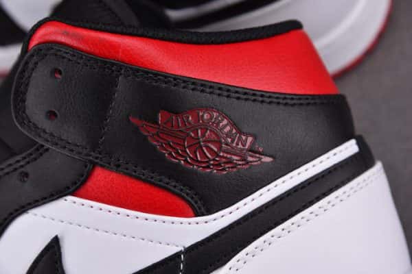 Air Jordan 1 Mid Gym Red Black Toe Dq8426-106