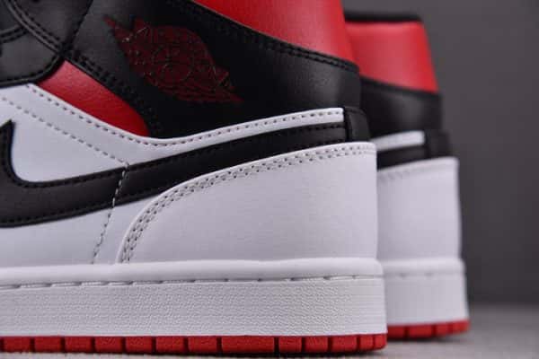 Air Jordan 1 Mid Gym Red Black Toe Dq8426-106