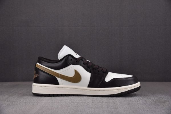 Air Jordan 1 Low Releasing In Sail And Brown Dc0774-200