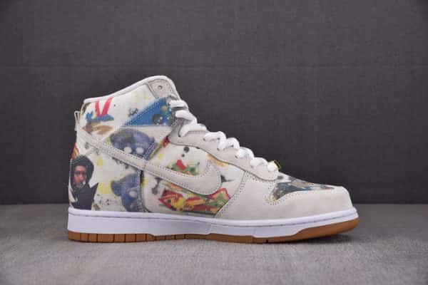 S*P*E X Nike Sb Dunk High Rammellzee Fd8779-100