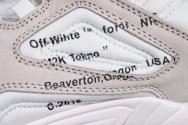 Ofw X Nike M2k Tekno White, Black & Team Orange A03108 058