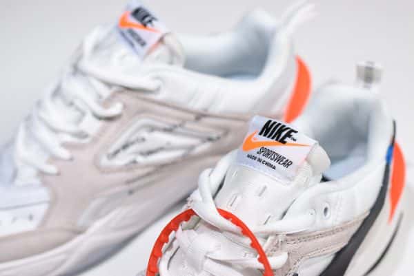Ofw X Nike M2k Tekno White, Black & Team Orange A03108 058