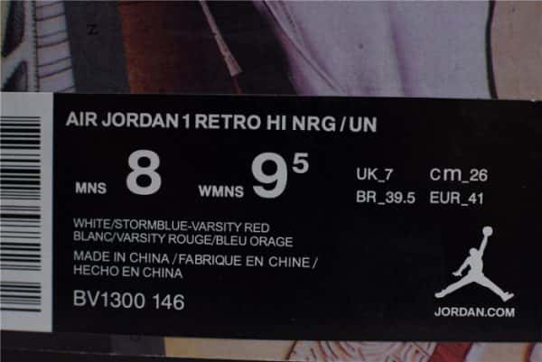 Jordan 1 Retro High Union Los Angeles Blue Bv1300-146