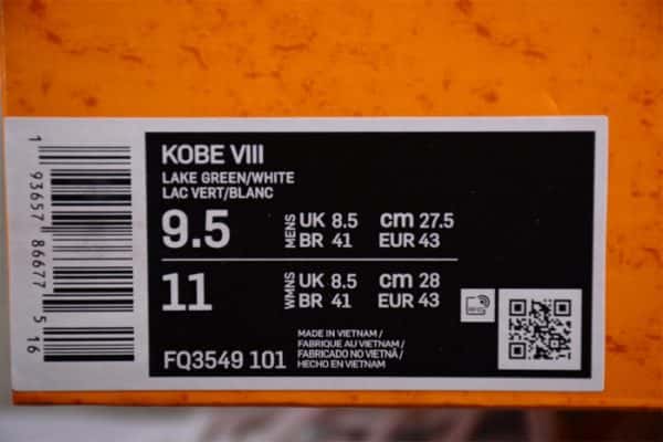 Nike Kobe 8 ¡°Radiant Emerald¡± Fq3549-101